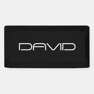 お名前  カスタマイズクール可能なスタイル化文字 横断幕