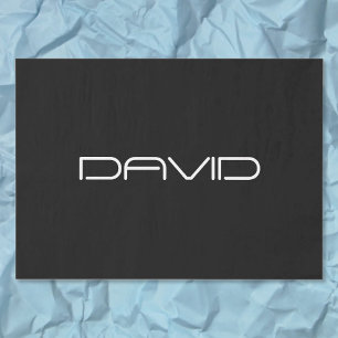 お名前  カスタマイズクール可能なスタイル化文字 薄葉紙