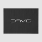 お名前 |カスタマイズクール可能なスタイル化文字 薄葉紙 (正面)