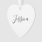 お名前 |スクエレガントリプト オーナメント (正面)