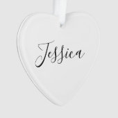 お名前 |スクエレガントリプト オーナメント (正面)