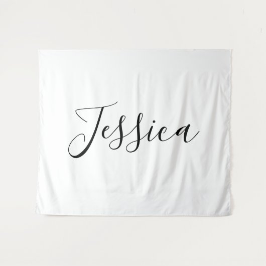 お名前 |スクエレガントリプト タペストリー (正面(横))