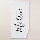 お名前 |スクエレガントリプト バスタオル (バスタオル)