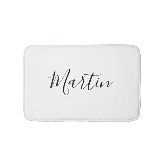 お名前 |スクエレガントリプト バスマット (正面)