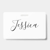 お名前 |スクエレガントリプト バッジ (裏面)