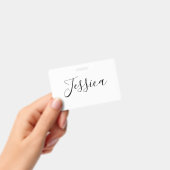 お名前 |スクエレガントリプト バッジ (手持ち)