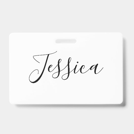 お名前 |スクエレガントリプト バッジ (正面)