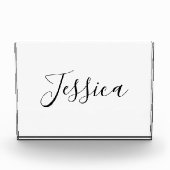 お名前 |スクエレガントリプト フォトブロック (正面)