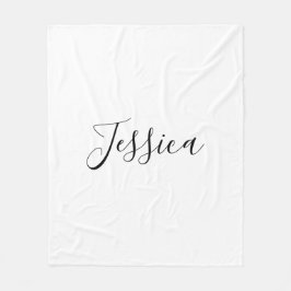 お名前 |スクエレガントリプト フリースブランケット