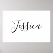 お名前 |スクエレガントリプト ポスター (正面)