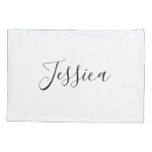 お名前 |スクエレガントリプト 枕カバー (裏面)