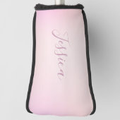 お名前 |ソフトスエレガントクリプトグラデーション ゴルフヘッドカバー (回転90)