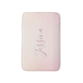 お名前 |ソフトスエレガントクリプトグラデーション バスマット (正面縦)