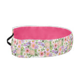 お名前/プロモピンクのフラワーパワーヘッドバンド アスレチックヘッドバンド (左)