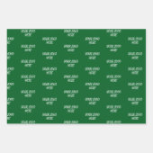 お名前・ロゴカスタマイズ オフィス業務用ラッピングペーパー ラッピングペーパーシート (正面3)