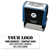 お名前・事業所ロゴ・住所・セルフインキングスタンプ セルフインキングスタンプ (インサイチュ)