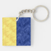 お名前+信号航海のフラグK Kilo キーホルダー (裏面)