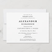 お名前&写真大学院発表M 2 招待状 (裏面)