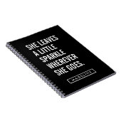 お名前 |彼女葉は少し輝いた ノートブック (右側)