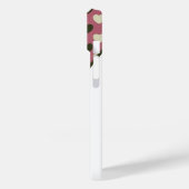 お名前 – 緑のハートパターン愛 Case-Mate iPhoneケース (裏面 / 左)