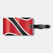 お名前/ 868ドットパターンフラグ ラゲッジタグ (裏面横)