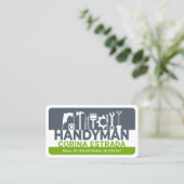 お名前Handyman Tools看板 名刺 (スタンド正面)