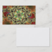 お告げの祈りのフラクタル 名刺 (正面/裏面)