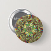 お告げの祈り-フラクタルボタン 缶バッジ (正面&裏面)