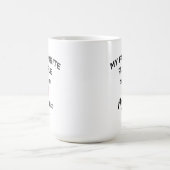 お呼びください ママ おばあちゃん 家族の愛称 コーヒーマグカップ (中央)