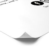 お問い合わせください ソーシャルメディア サイン | 編集可能なビジネス (角)