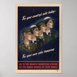 お国のために ポスター