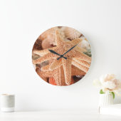 お土産として販売される乾燥した海の星2 ラージ壁時計 (ホーム)