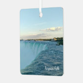お土産の旅行写真を作成 メタルオーナメント (正面左)