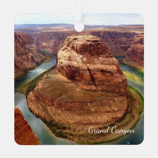 お土産の旅行写真を作成 メタルオーナメント (裏面)