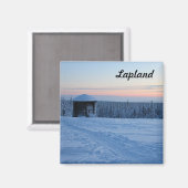 お土産クーシェ・ド・ソレイユ・アン・ラポニー マグネット (正面/裏面)