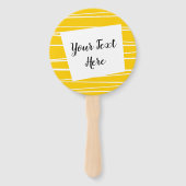 お土産スペインの文字丸ファン ハンドファン (裏面)