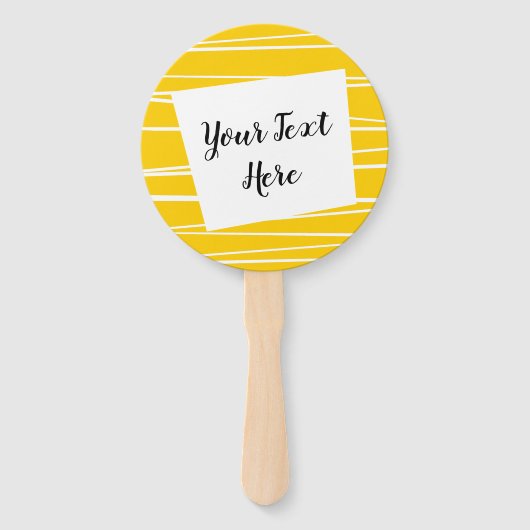 お土産スペインの文字丸ファン ハンドファン (裏面)