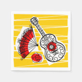 お土産スペインの紙ナプキン スタンダードカクテルナプキン (正面)