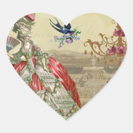 お土産デベルサイユ封筒用シール ハートシール