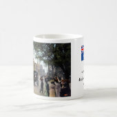 お土産マグカップ – メルボルン，ビクトリア，オーストラリア コーヒーマグカップ (中央)