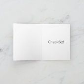 お土産マトリョーシカ人形ありがとう サンキューカード (内部)