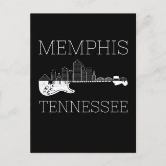 お土産メンフィスギターミュージックテネシーMemphis ポストカード