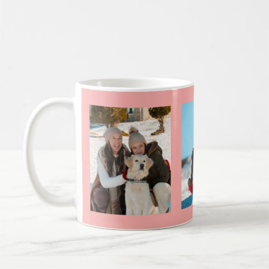 お土産用のフォトコーヒーマグの作成 コーヒーマグカップ (左)