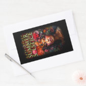 お土産2023グリーンズボロサマー至フェスティバル 長方形シール (封筒)