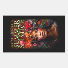 お土産2023グリーンズボロサマー至フェスティバル 長方形シール