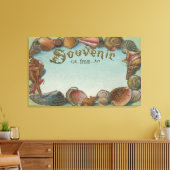 お土産#1 – 任意の都市、州 キャンバスプリント (インサイチュ (リビング))