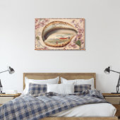 お土産#3 – 任意の都市、州 キャンバスプリント (インサイチュ (寝室))