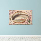 お土産#3 – 任意の都市、州 キャンバスプリント (インサイチュ (ウッドフロア))