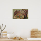 お土産#4 – 任意の都市、州 ポスター (キッチン)