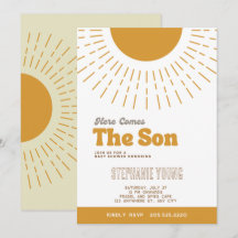 お坊ちゃんが生まれるよ！ベイビーシャワーのご案内